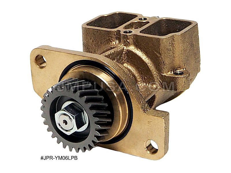 #JPR-YM06LPB JMP Marine Yanmar Replacement Engine Cooling Seawater Pump - Without Intake & Outlet Port Housing