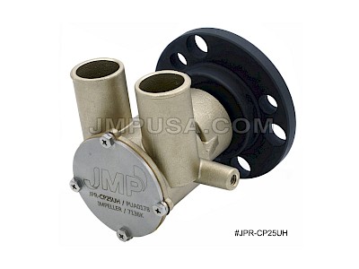 #JPR-CP25UH JMP Marine Replacement Crank Mounted Engine Cooling Seawater Pump
