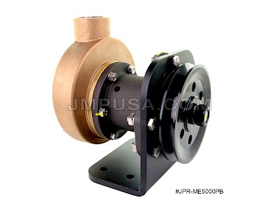 #JPR-ME5000PB JMP Marine Multi-Purpose Centrifugal Bronze Impeller Pulley Driven Pump